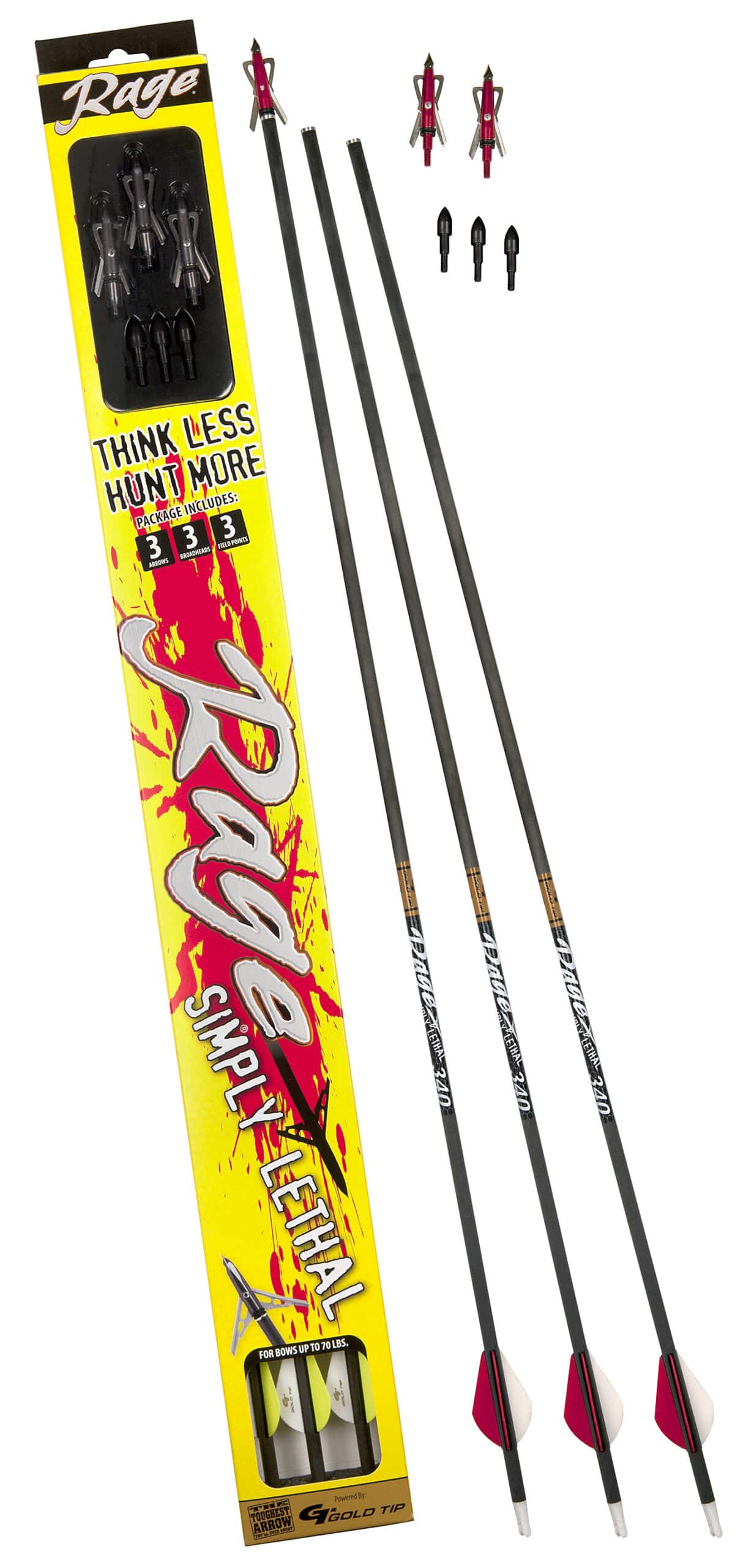 Rage® Simply Lethal Arrow Packages Now Available Nationwide